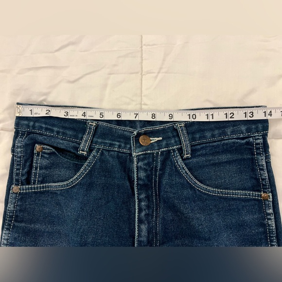 Nina Ricci Paris Vintage High Waist Straight Leg Cropped Jeans Women’s 27 - Picture 11 of 16